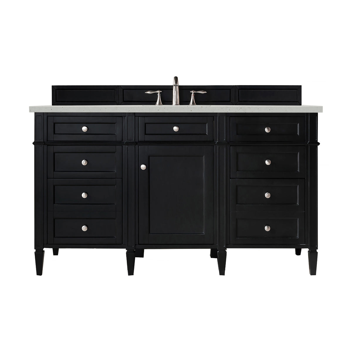 James Martin Brittany 60" Single Bathroom Vanity, Black Onyx, view 22