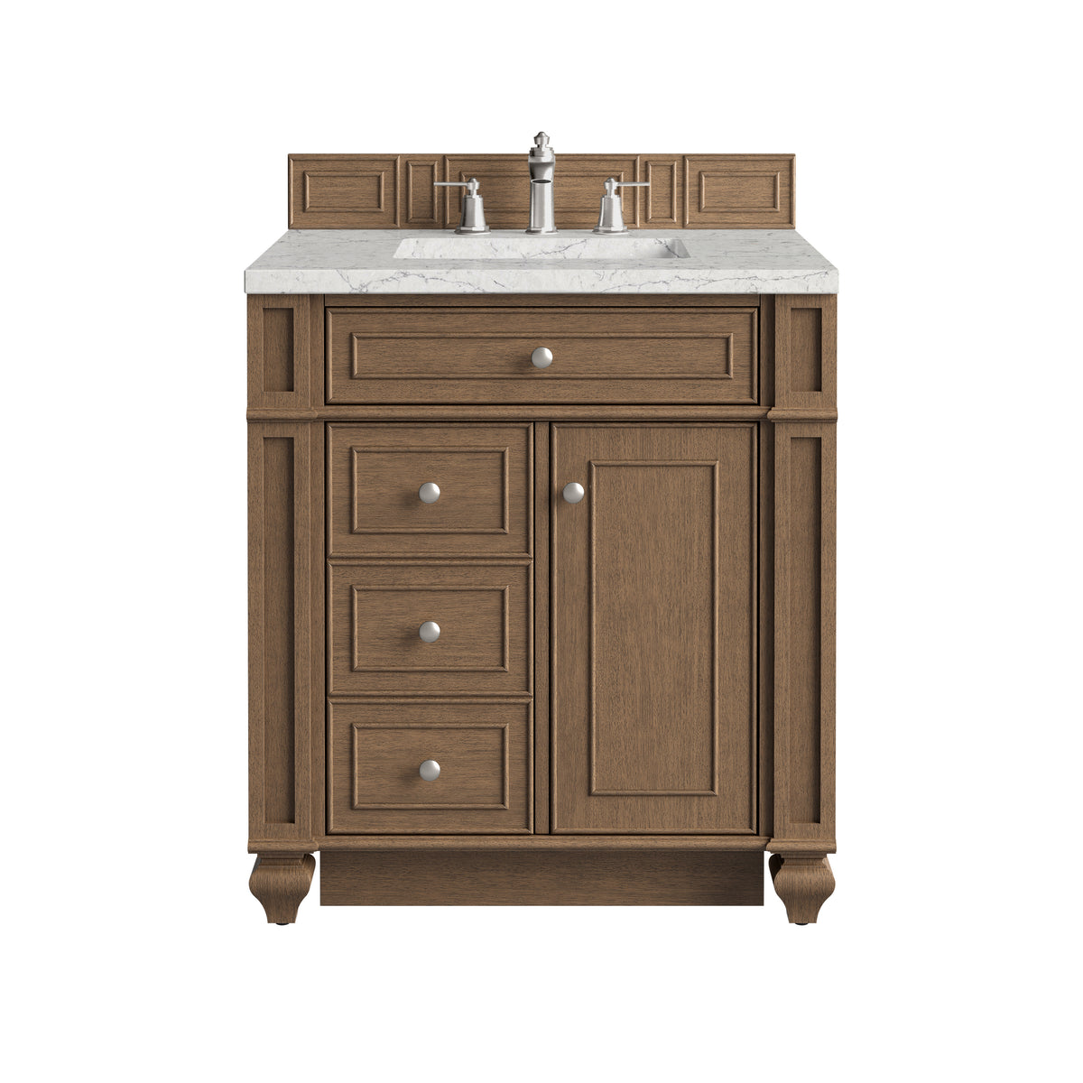 James Martin Bristol 30" Single Bathroom Vanity, Saddle Brown, view 24