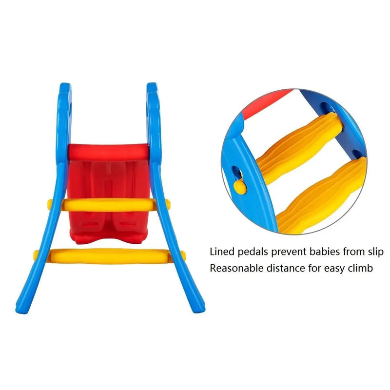 Indoor Outdoor Children Folding Up-down Slide by DirectDeals