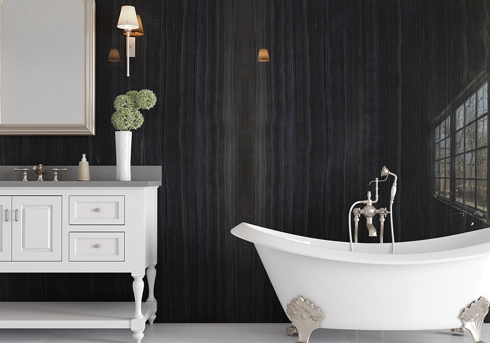 Zanzibar Polished Marble Slab Random room scene