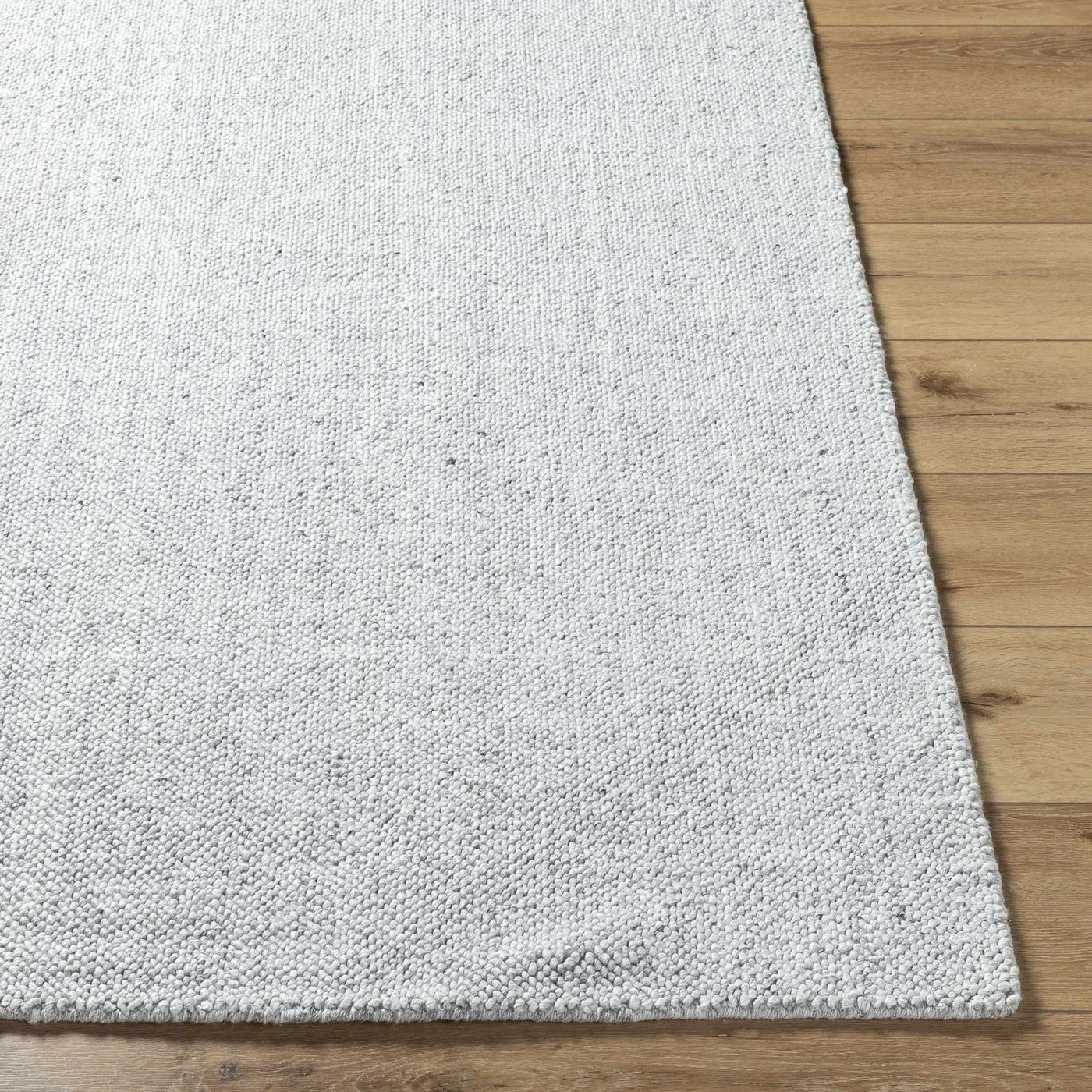 Zareh Gray Blue Solid Area Rug - Clearance by Boutique Rugs