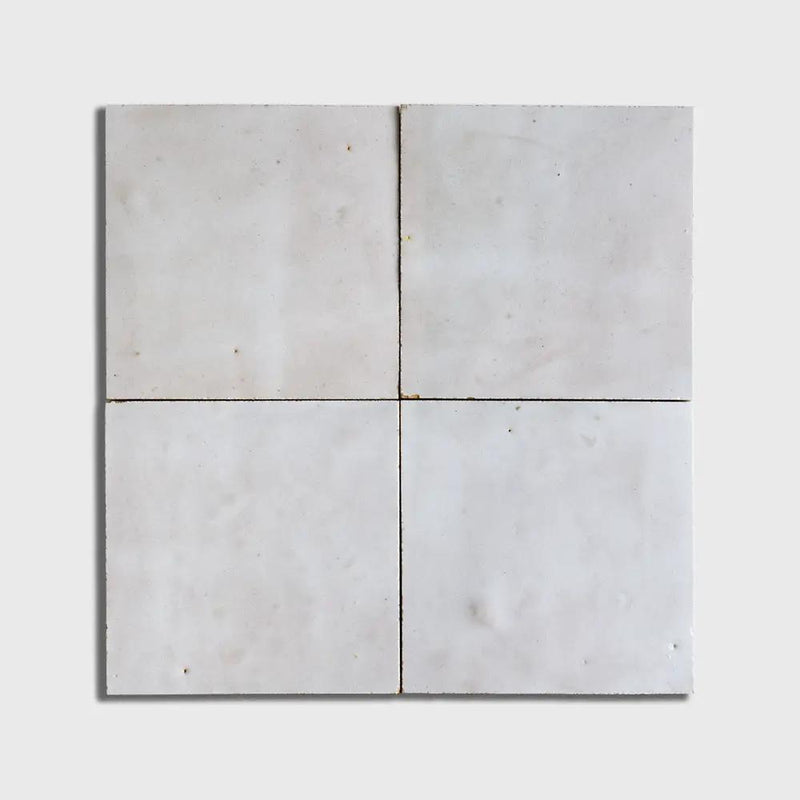Zellige Handmade Moroccan Tile Glossy 4x4