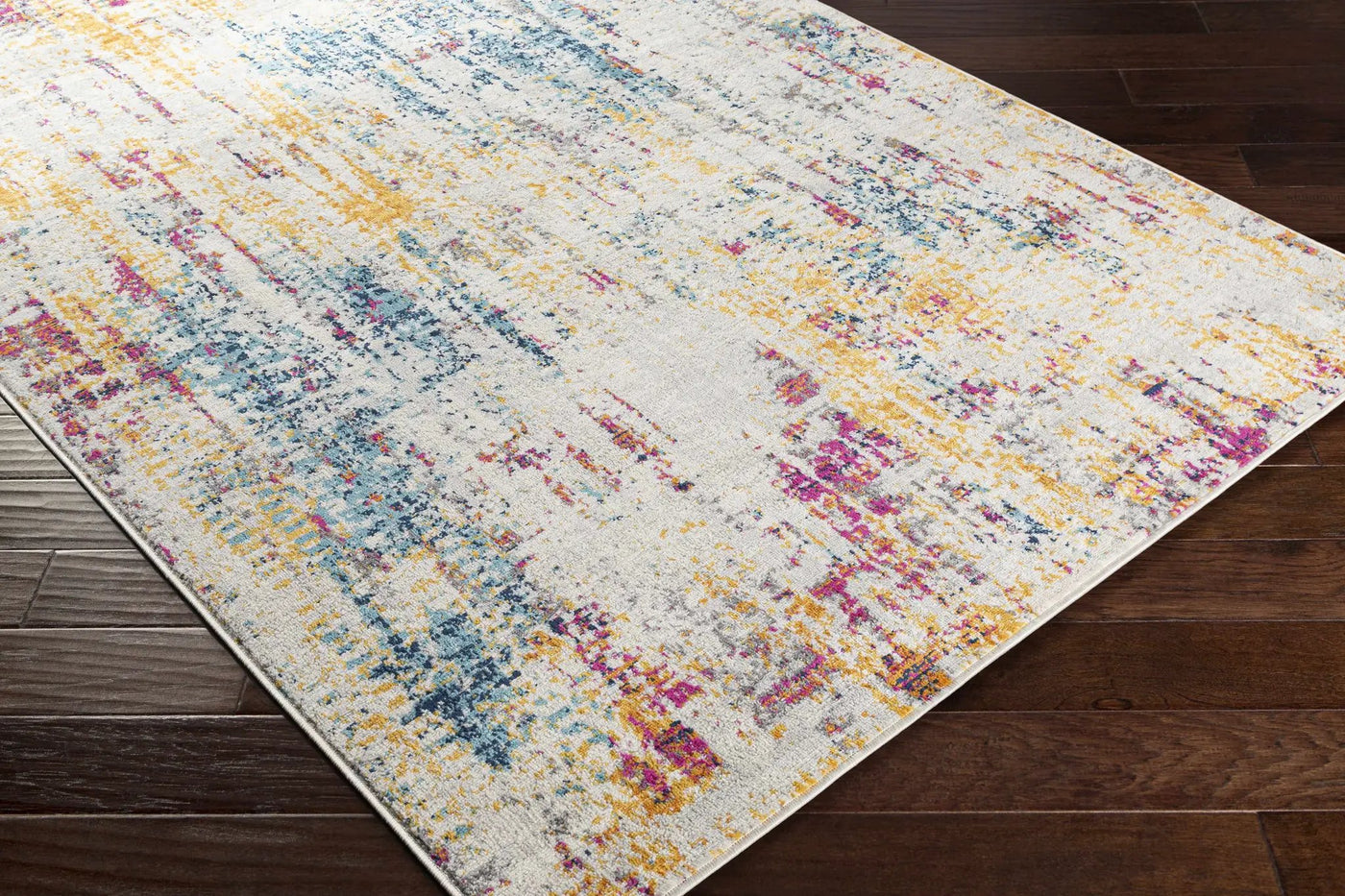 Zellwood Colorful Stripes Area Carpet - Clearance by Boutique Rugs