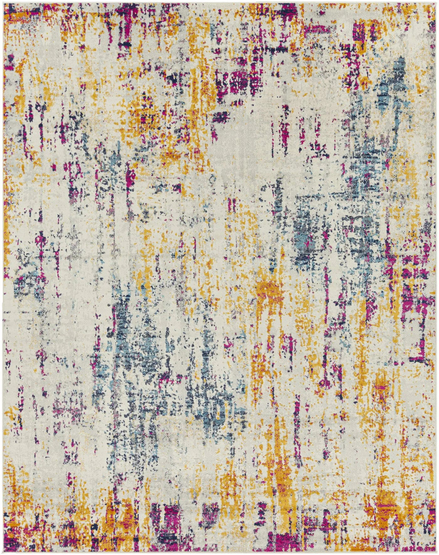 Zellwood Colorful Stripes Area Carpet - Clearance by Boutique Rugs