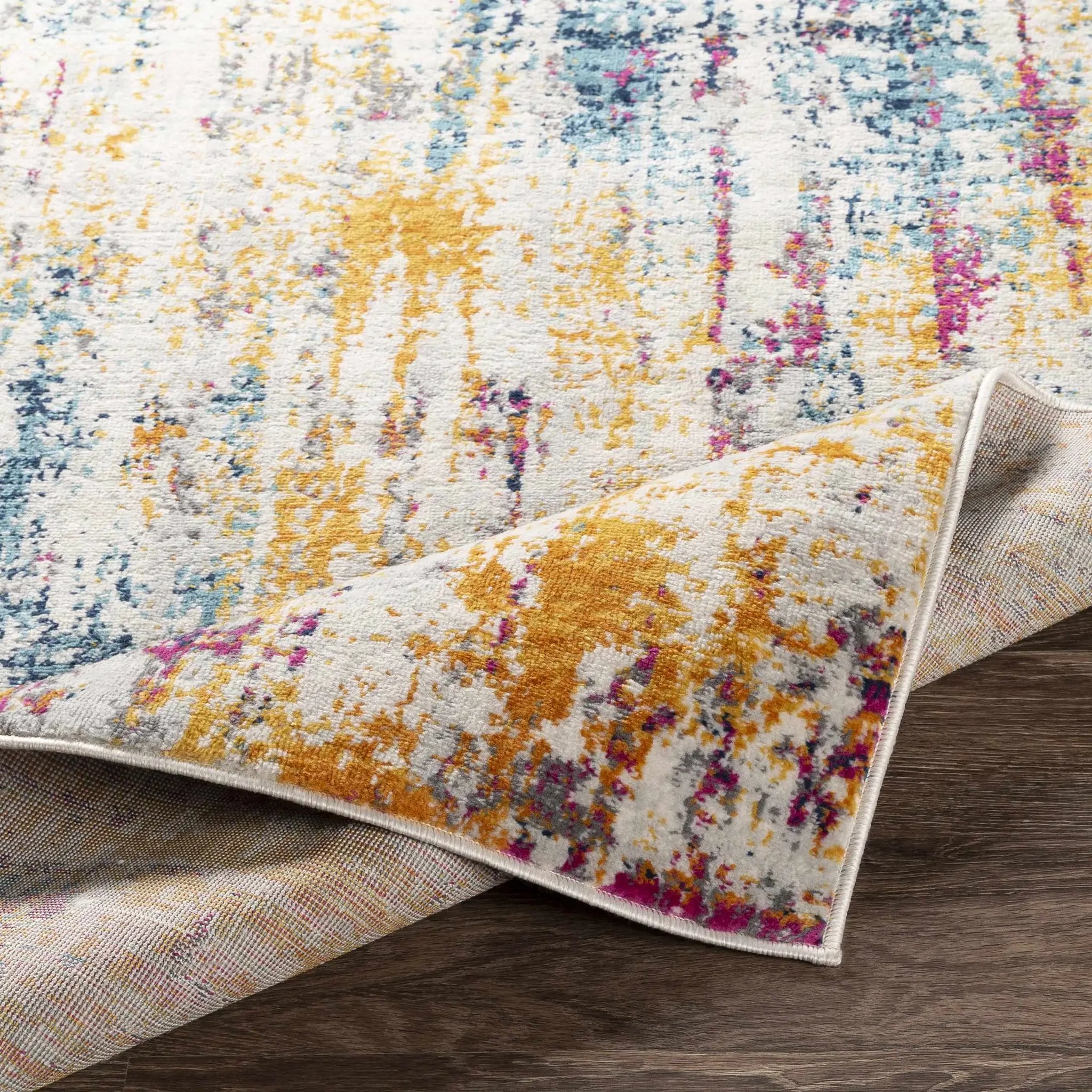 Zellwood Colorful Stripes Area Carpet - Clearance by Boutique Rugs