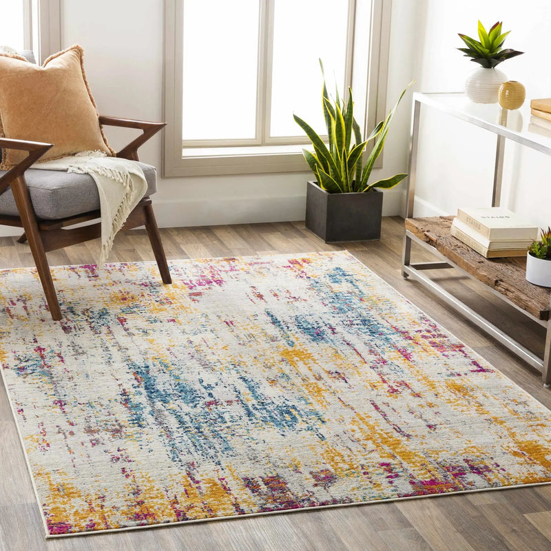 Zellwood Colorful Stripes Area Carpet - Clearance by Boutique Rugs