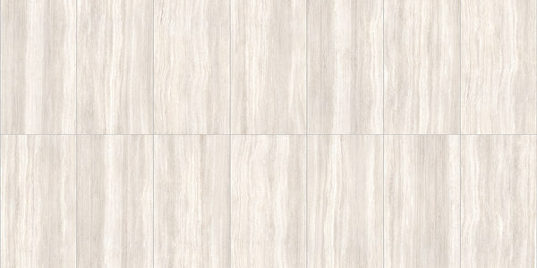 Zenit Beige Honed Travertine Look Porcelain Tiles 24x48, several pieces laid together