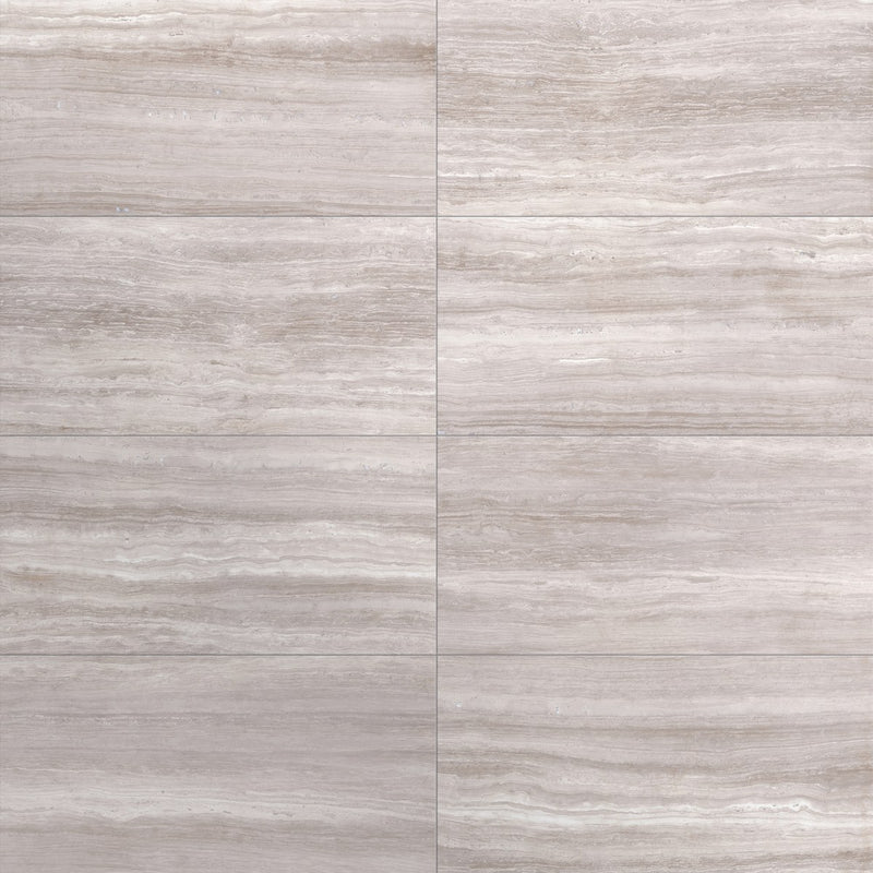 Zenit Light Taupe Honed 2x2 Travertine Look Porcelain Mosaics 12x12 mosaic sheet
