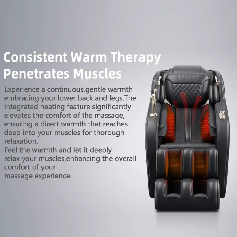 Airvana Infinity Zero-Gravity Heated Massage Chair With SL Track And Built-In Speakers (SAK46029) by SAKSBY WHOLESALE