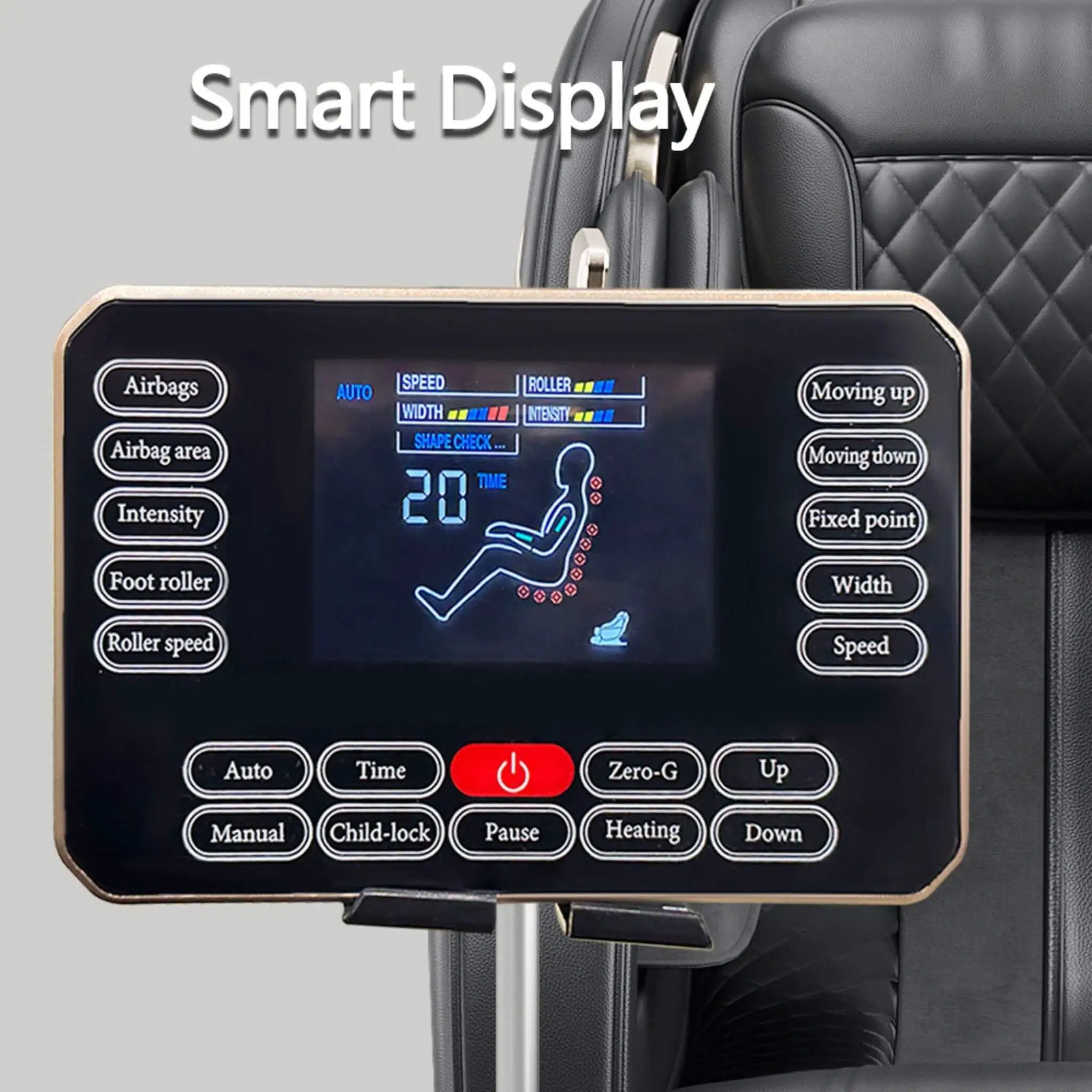 Airvana Infinity Zero-Gravity Heated Massage Chair With SL Track And Built-In Speakers (SAK46029) by SAKSBY WHOLESALE