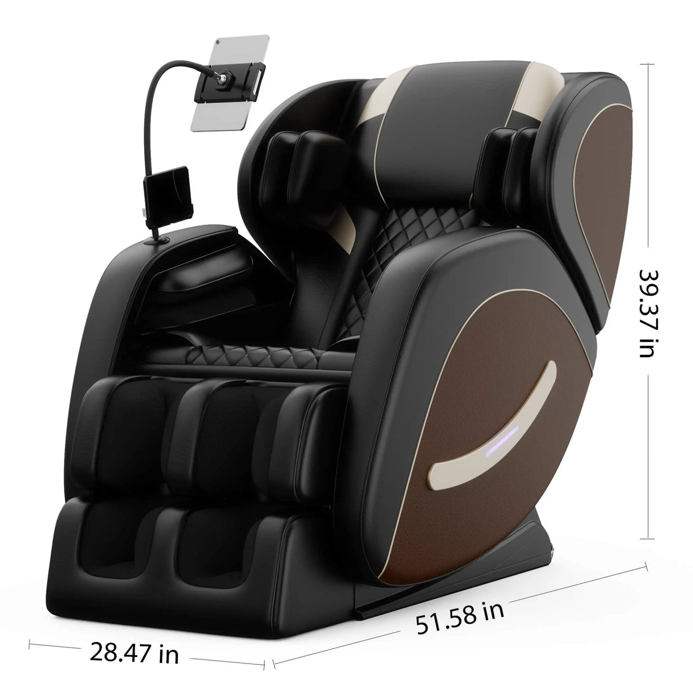 Sovereign Zero-Gravity Massage Chair With Six Massage Rollers (SAK32089) by SAKSBY WHOLESALE