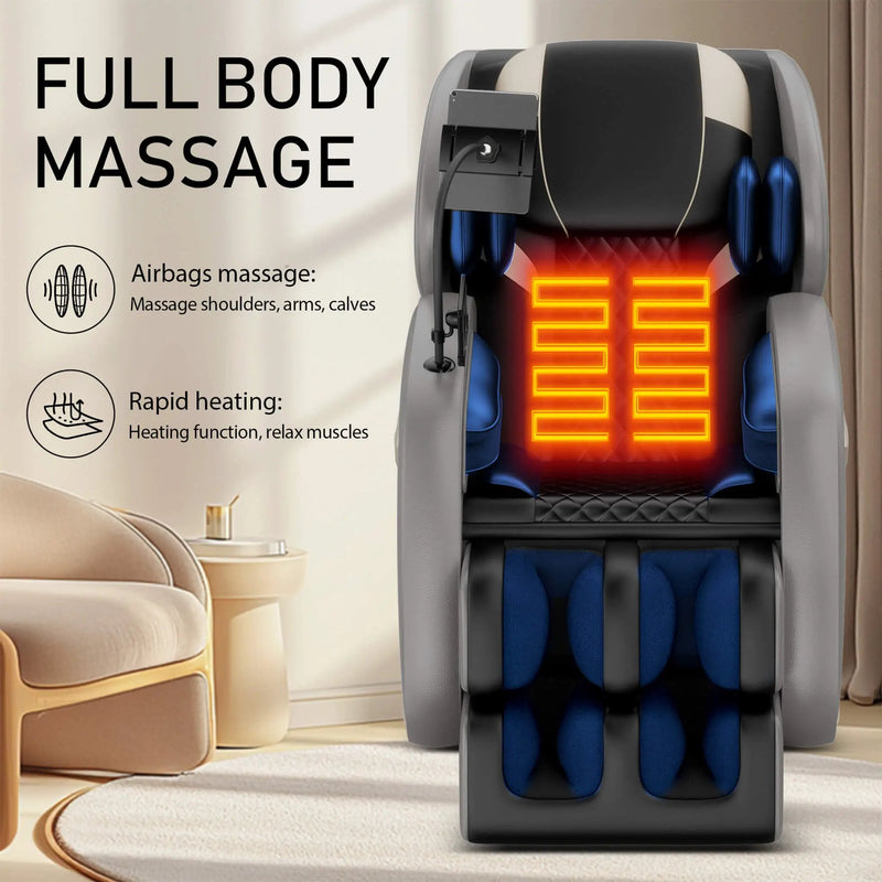 Airvana Opulence Zero-Gravity Massage Recliner Chair With Bluetooth Audio (SAK31972) by SAKSBY WHOLESALE