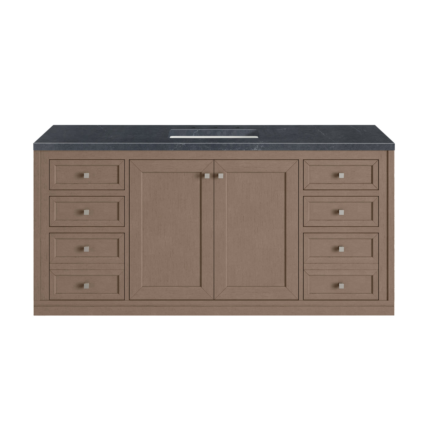 James Martin Chicago 60" Single Bathroom Vanity, Walnut Whisper by James Martin