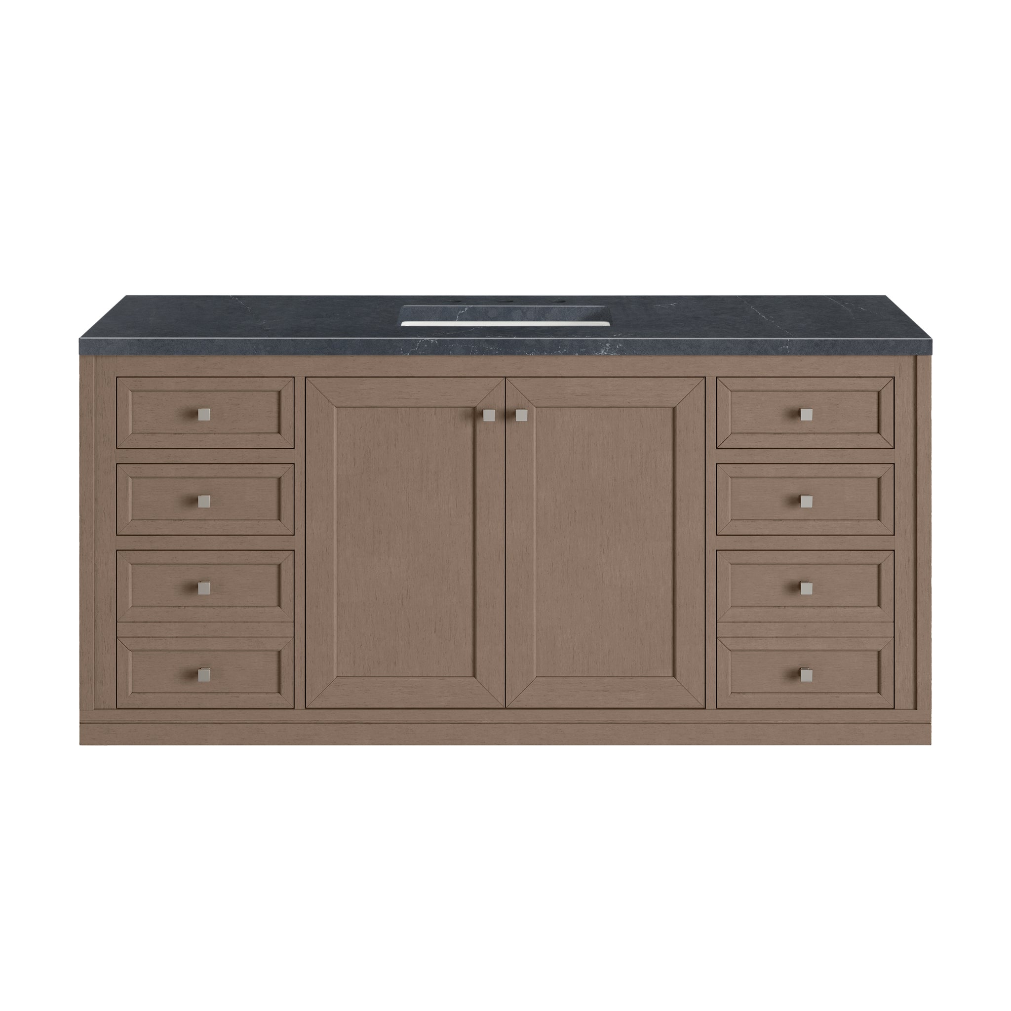 James Martin Chicago 60" Single Bathroom Vanity, Walnut Whisper by James Martin