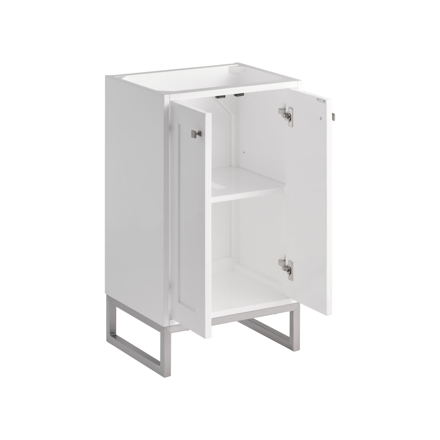 James Martin Chianti 20" Single Bathroom Vanity, Glossy White by James Martin
