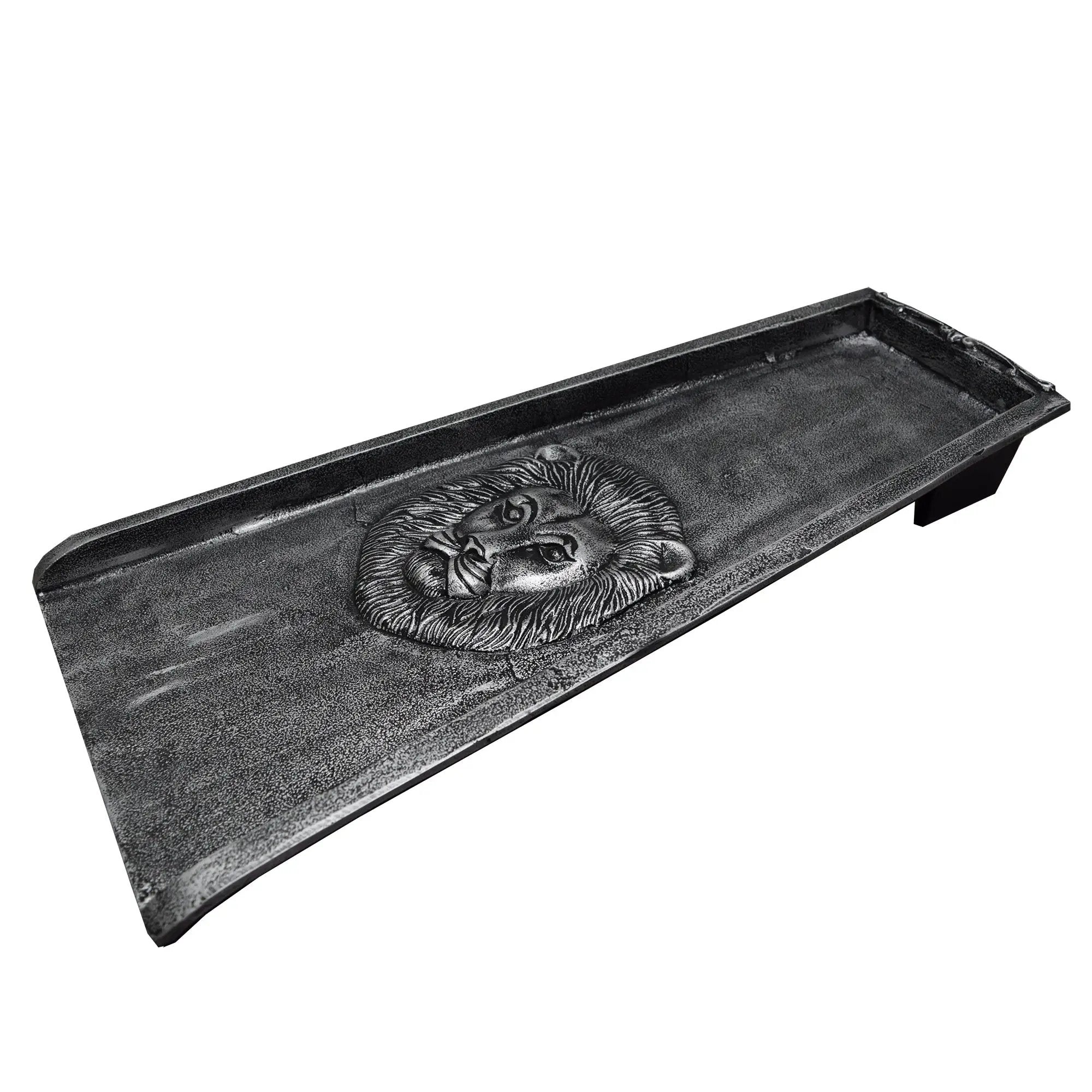 Silver Lion 24-in Cast Aluminum Downspout Gutter Splash Block by Sharicks
