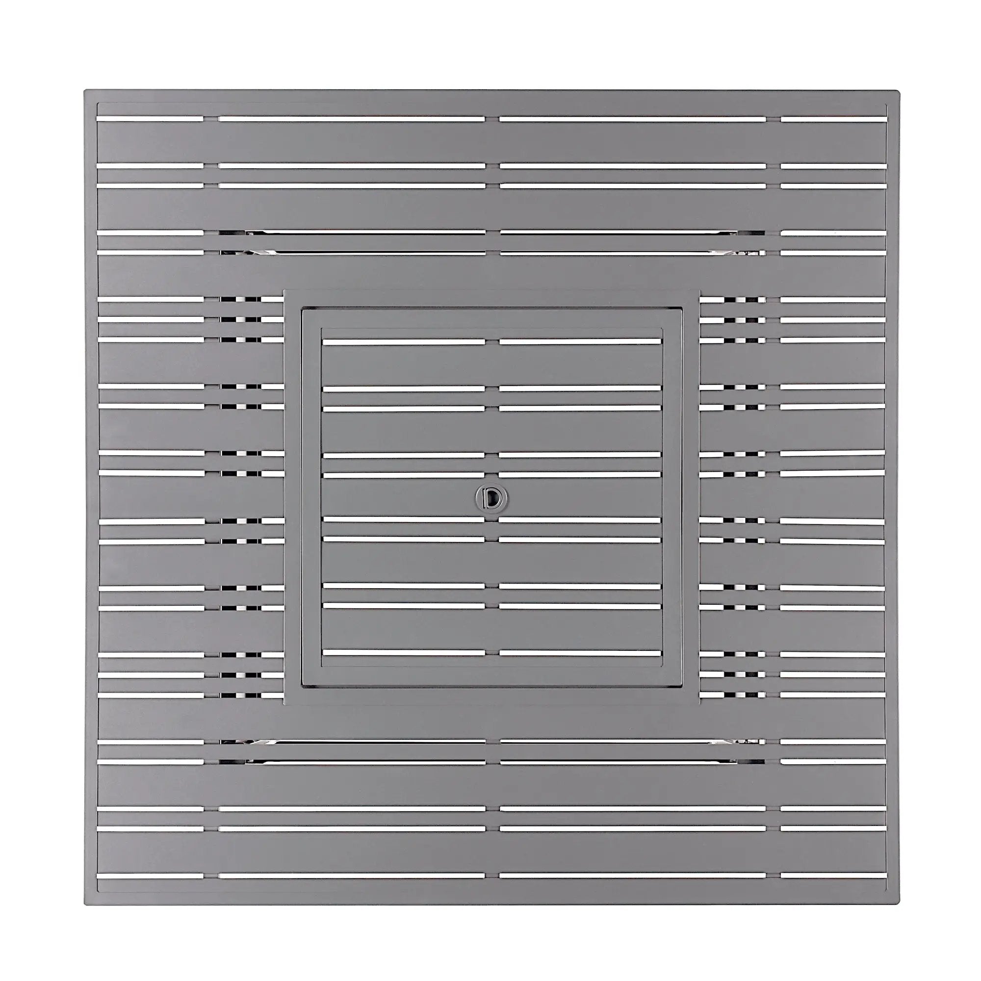 Aluminum 42-in Square Propane Fire Table with Beads, Covers and Lid by Sharicks