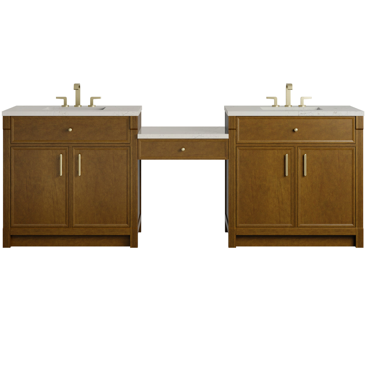 James Martin Bellshire 96" Double Bathroom Vanity, Honey Oak, view 36