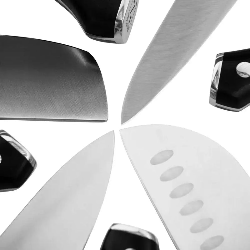 ZLINE 15-Piece Professional German Steel Kitchen Knife Block Set KSETT-GS-15 by Farmhouse Kitchen and Bath
