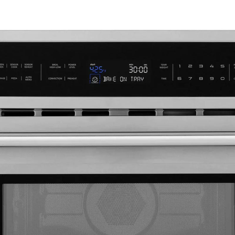 ZLINE Kitchen Package Refrigerator, Rangetop, Wall Oven, Microwave 4KPR-RT36-MWAWS by Farmhouse Kitchen and Bath