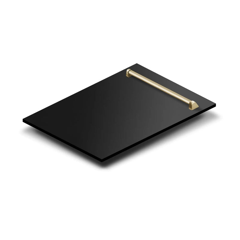 ZLINE Autograph 18" Dishwasher Black Stainless, DWVZ-BS-18-G by Farmhouse Kitchen and Bath