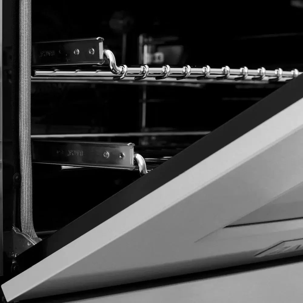 ZLINE 36" Bundled Stainless DualRange RangeHood Dishwasher 3KP-RASRH36-DWV by Farmhouse Kitchen and Bath