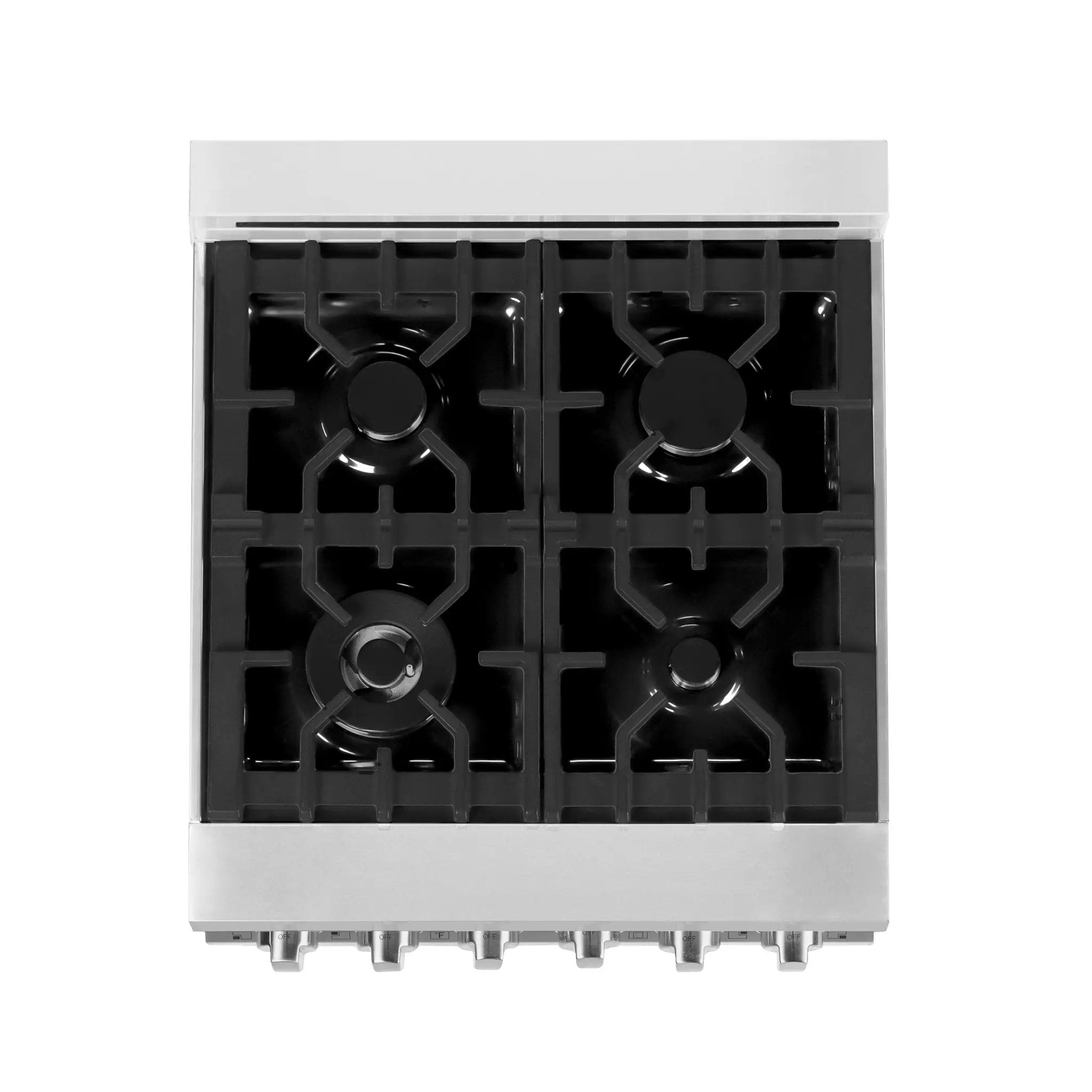 ZLINE 24" Professional Dual Fuel Range, Stainless Steel Door, RA-SN-24 by Farmhouse Kitchen and Bath