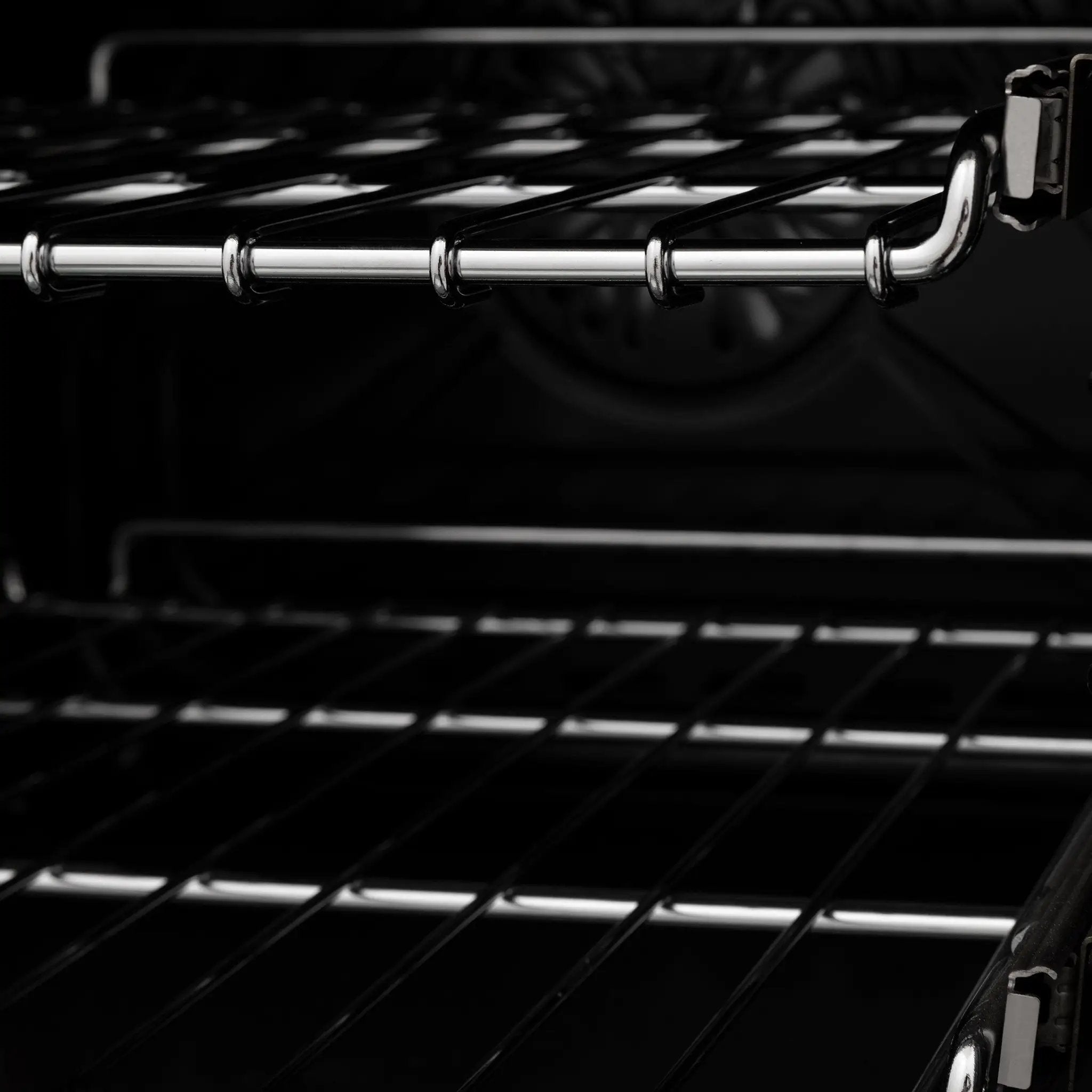 ZLINE 24" Autograph Dual Fuel Range, Stainless, Black accents, RAZ-24-MB by Farmhouse Kitchen and Bath