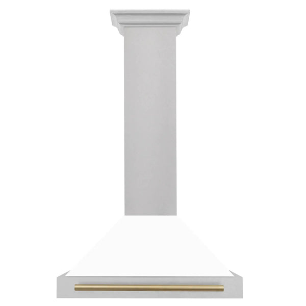 ZLINE 30" Autograph Stainless Wall Range Hood KB4SNZ-WM30-CB