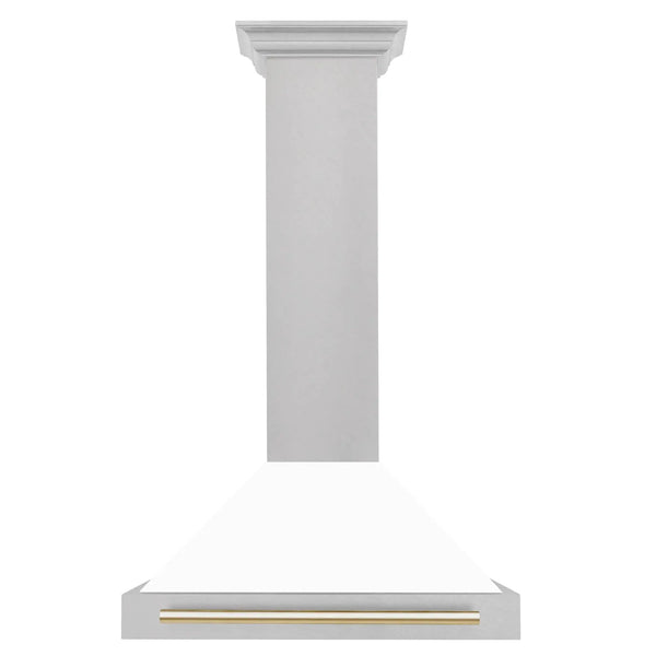 ZLINE 30" Autograph Stainless Wall Range Hood KB4SNZ-WM30-G