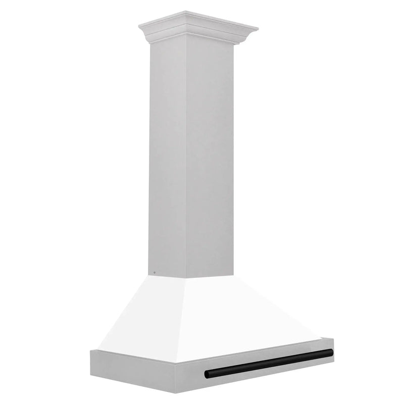 ZLINE 30" Autograph Stainless Wall Range Hood KB4SNZ-WM30-MB by Farmhouse Kitchen and Bath