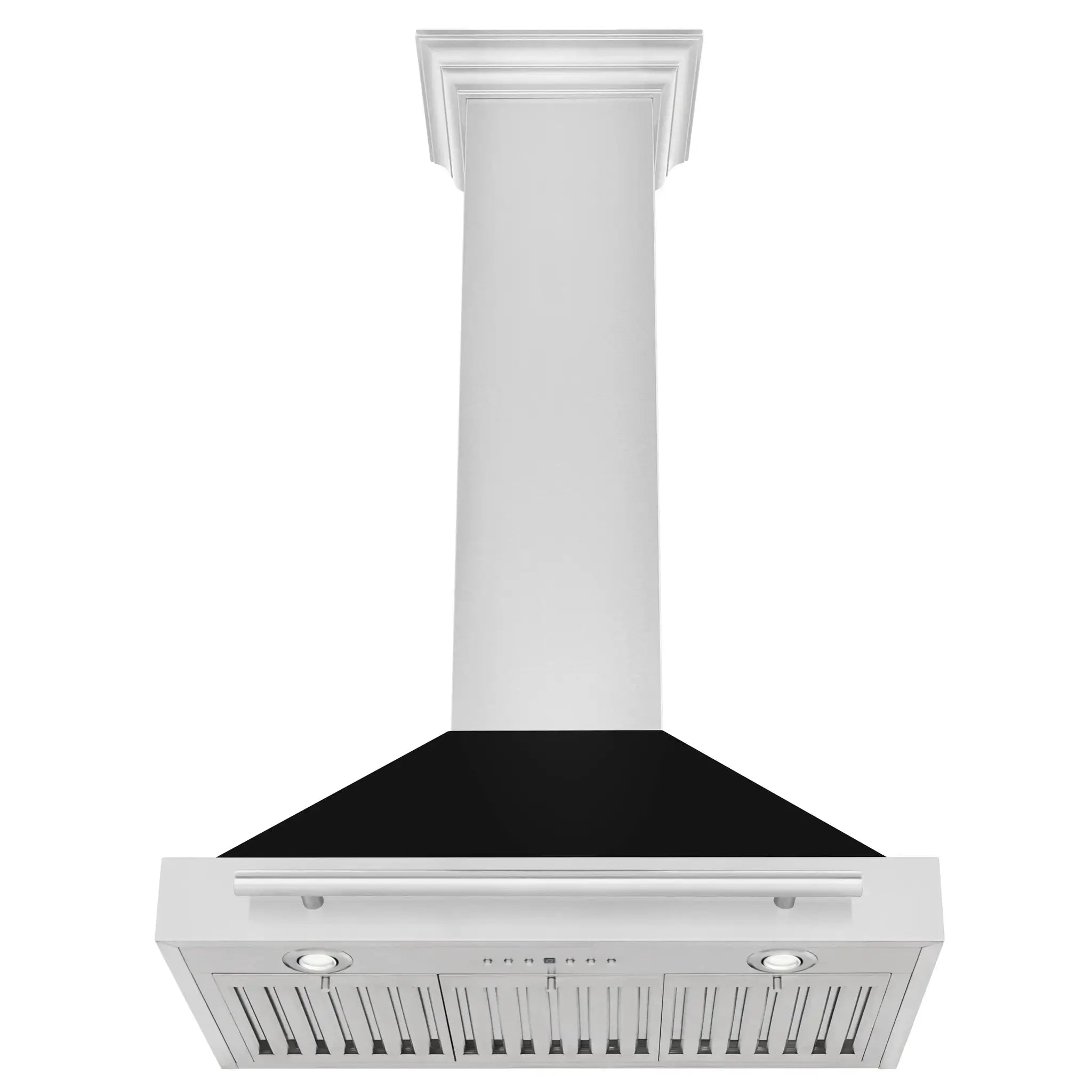 ZLINE 30" Stainless Range Hood Shell, Stainless Handle KB4STX-BLM-30 by Farmhouse Kitchen and Bath
