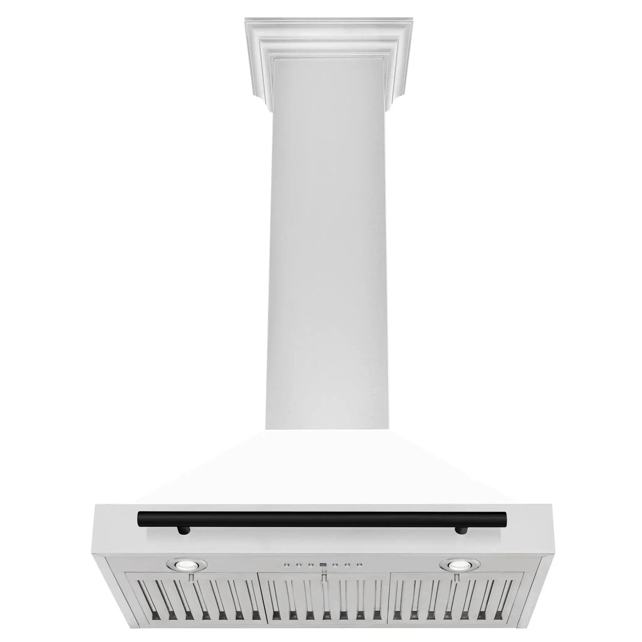 ZLINE 30" Autograph Stainless Wall Range Hood KB4STZ-30-MB by Farmhouse Kitchen and Bath
