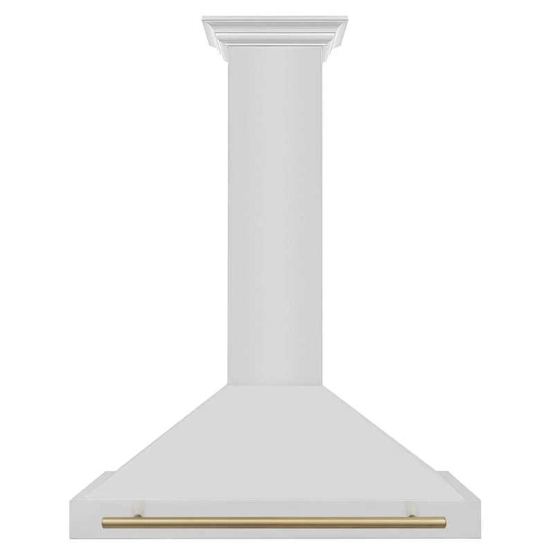 ZLINE 36" Autograph Stainless Wall Range Hood KB4STZ-36-CB by Farmhouse Kitchen and Bath