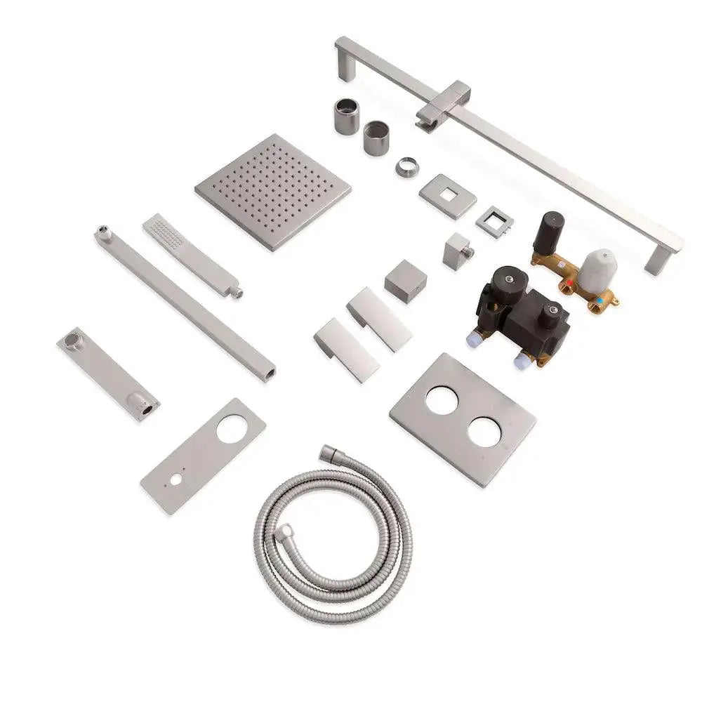 ZLINE Bliss Shower System in Brushed Nickel, BLS-SHS-BN by Farmhouse Kitchen and Bath
