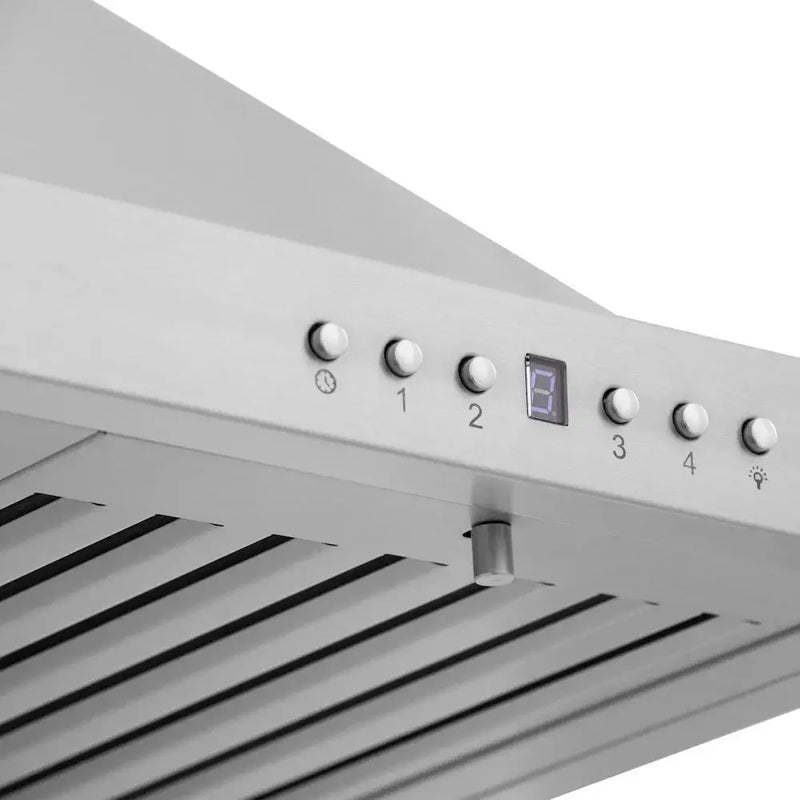 ZLINE Kitchen Package Refrigerator, Range , Range Hood , Microwave, Dishwasher 5KPR-RARH36-MWDWV by Farmhouse Kitchen and Bath