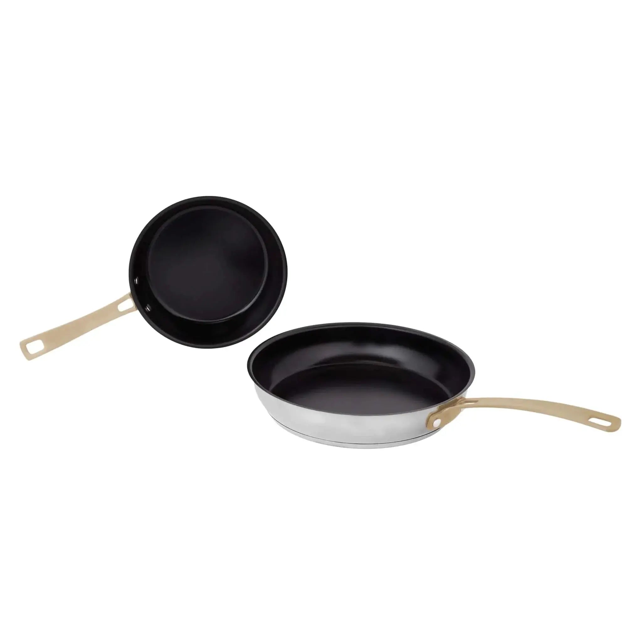ZLINE 10-Piece Non-Toxic Stainless Steel and Nonstick Ceramic Cookware Set CWSETL-NS-10 by Farmhouse Kitchen and Bath
