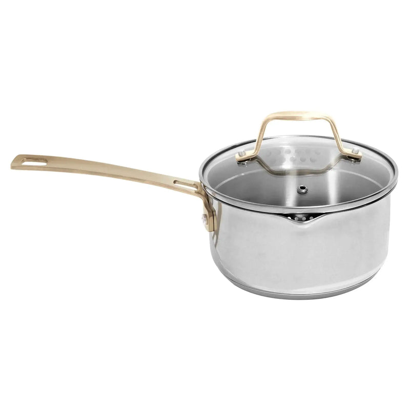 ZLINE 10-Piece Non-Toxic Stainless Steel and Nonstick Ceramic Cookware Set CWSETL-NS-10 by Farmhouse Kitchen and Bath