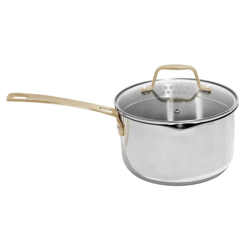 ZLINE 10-Piece Non-Toxic Stainless Steel and Nonstick Ceramic Cookware Set CWSETL-NS-10 by Farmhouse Kitchen and Bath
