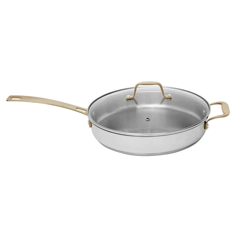 ZLINE 10-Piece Stainless Steel Non-Toxic Cookware Set CWSETL-ST-10 by Farmhouse Kitchen and Bath