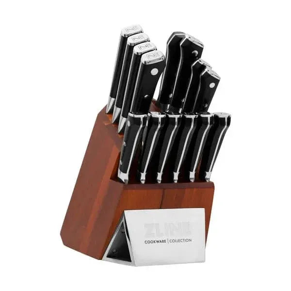 ZLINE 15-Piece Professional German Steel Kitchen Knife Block Set KSETT-GS-15 by Farmhouse Kitchen and Bath