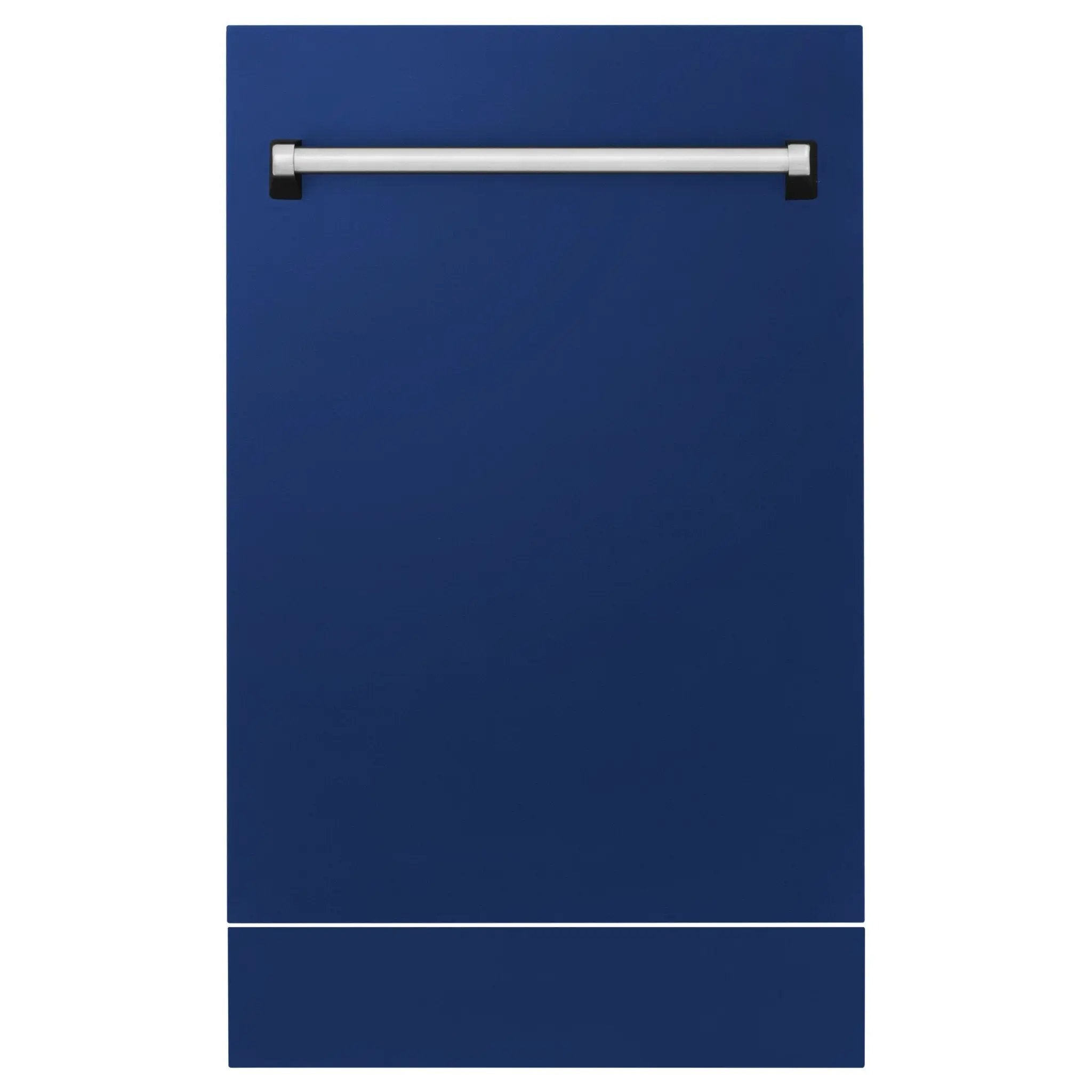 ZLINE 18" Dishwasher in Blue gloss panel, Stainless Tub, DWV-BG-18 by Farmhouse Kitchen and Bath