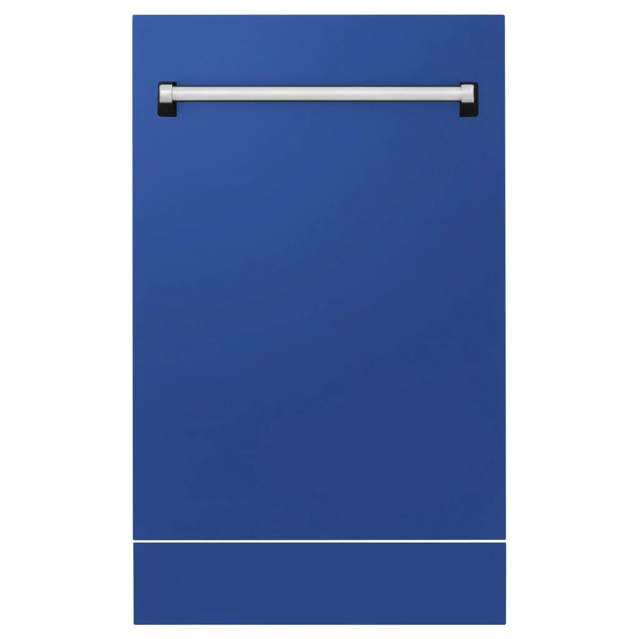 ZLINE 18" Dishwasher in Blue matt panel, Stainless Tub, DWV-BM-18 by Farmhouse Kitchen and Bath
