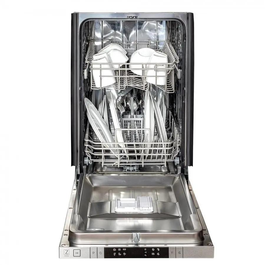 ZLINE 18" Dishwasher in Unfinished Wood with Stainless Steel Tub, DW-UF-H-18 by Farmhouse Kitchen and Bath