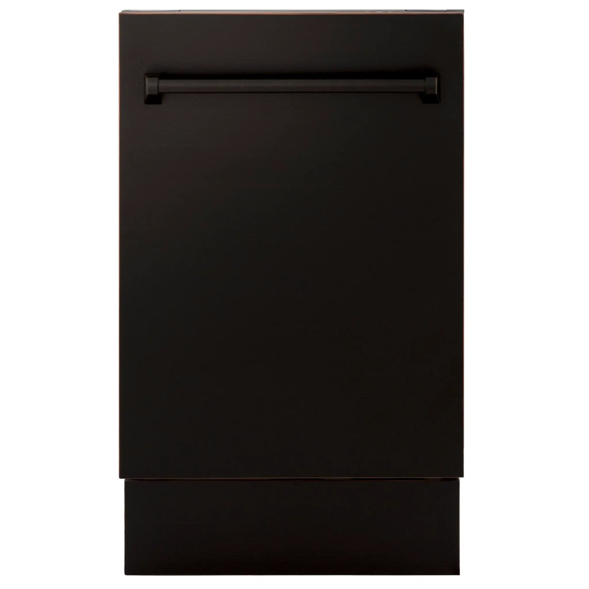 ZLINE 18" Dishwasher, Oil Rubbed Bronze panel, Stainless Tub, DWV-ORB-18 by Farmhouse Kitchen and Bath