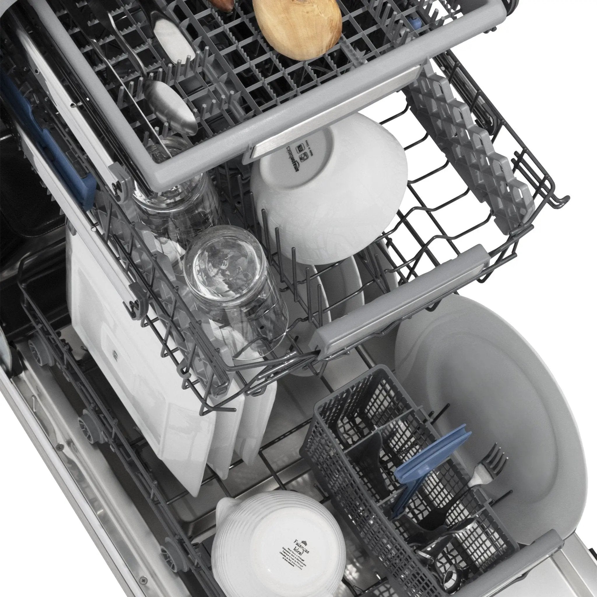 ZLINE 18" Dishwasher, Stainless panel, Stainless Tub, DWV-SN-18 by Farmhouse Kitchen and Bath