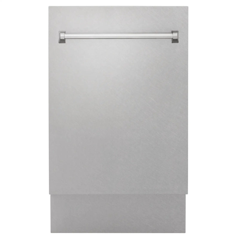 ZLINE 18" Dishwasher, Stainless panel, Stainless Tub, DWV-SN-18 by Farmhouse Kitchen and Bath