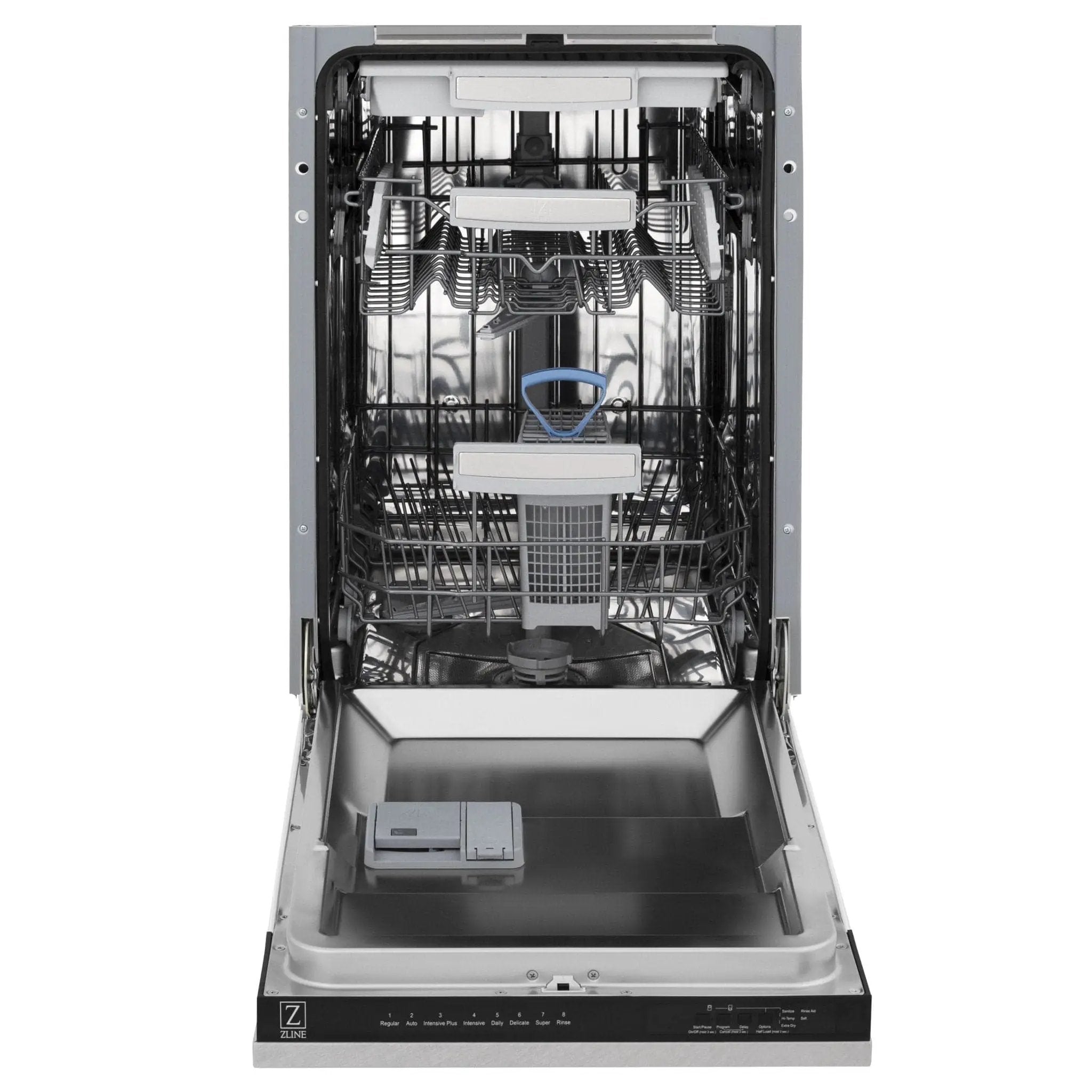 ZLINE 18" Dishwasher, Stainless panel, Stainless Tub, DWV-SN-18 by Farmhouse Kitchen and Bath