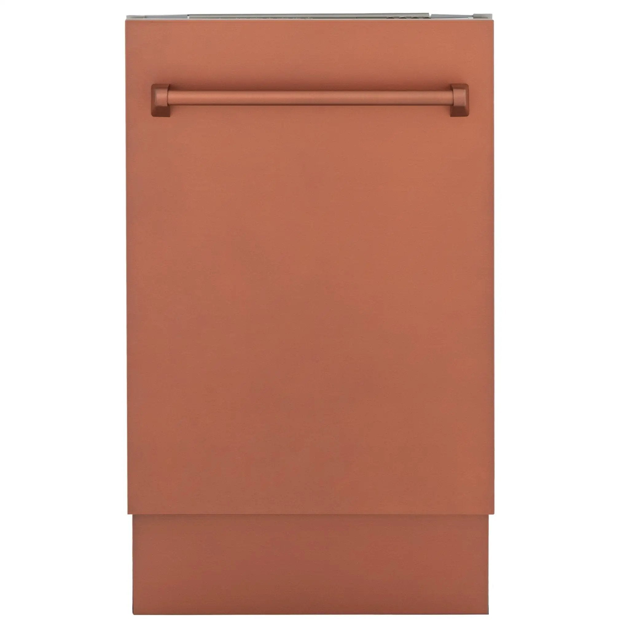 ZLINE 18" Dishwasher with Copper panel, Stainless Tub, DWV-C-18 by Farmhouse Kitchen and Bath