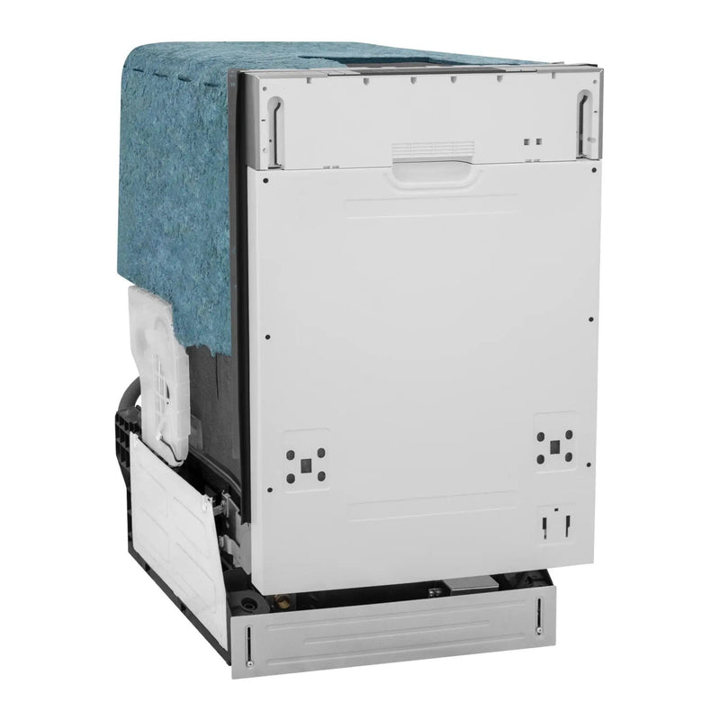 ZLINE 18 in. Compact Top Control Dishwasher with Stainless Steel Tub and Modern Style Handle, DW-BS-H-18 by Farmhouse Kitchen and Bath